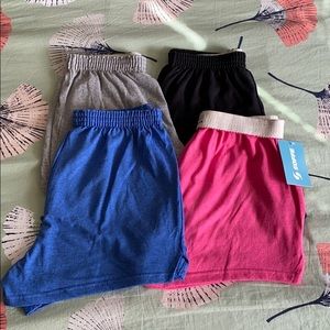 Lot of 4 Soffe Shorts.
